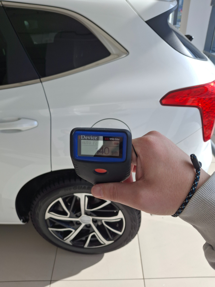 Заводские значения ЛКП