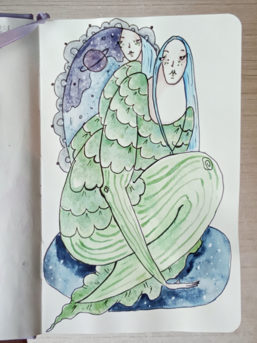 Mermay. День 1 - mirror /зеркало