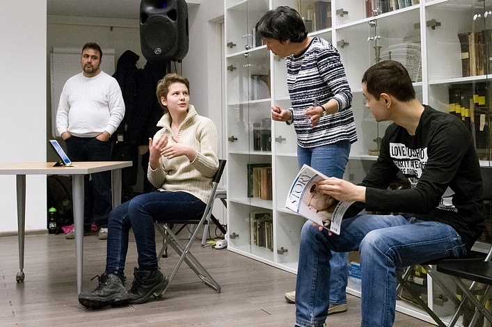 Форум-театр "Мой друг - наркоман" "Центра толерантности"