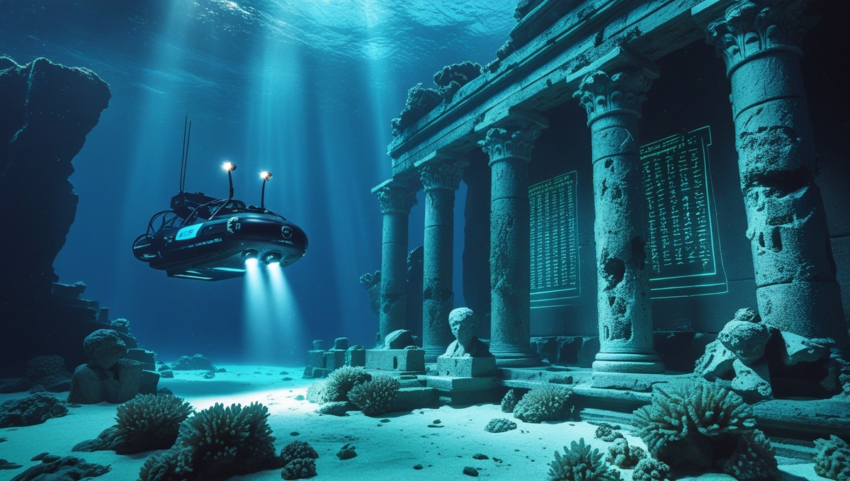 В Средиземном море и на побережье Греции и Египта существует много древних городов, которые раньше распологались рядом с морем, но потом опустились на дно из-за повышения уровня воды или природных катаклизмов. Здесь активно ведутся археологические раскопки.