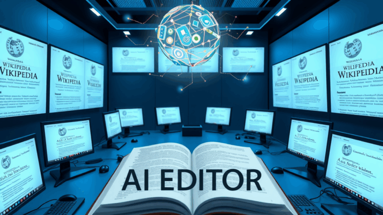    Искусственный интеллект в Википедии: ресурс для редакторов, а не замена им