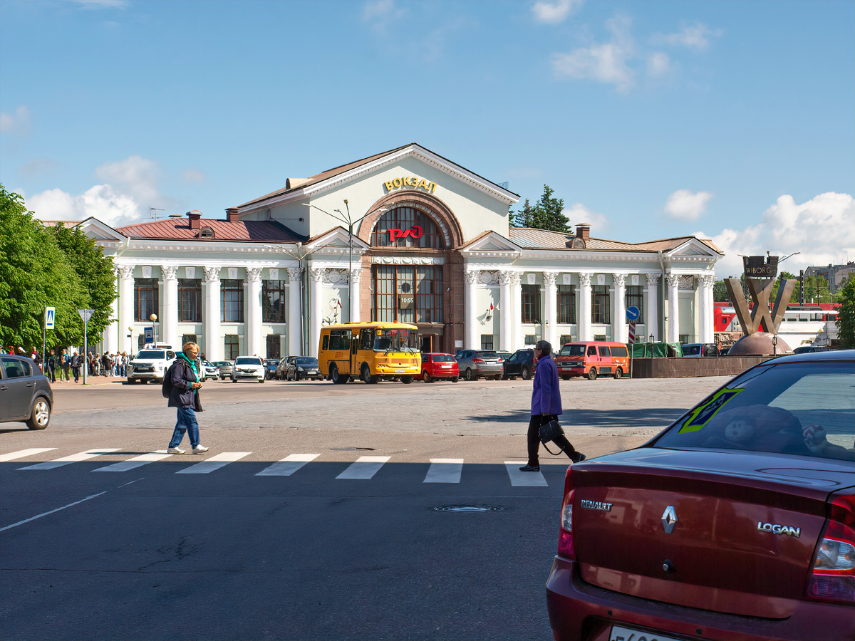 Вокзал, Выборг