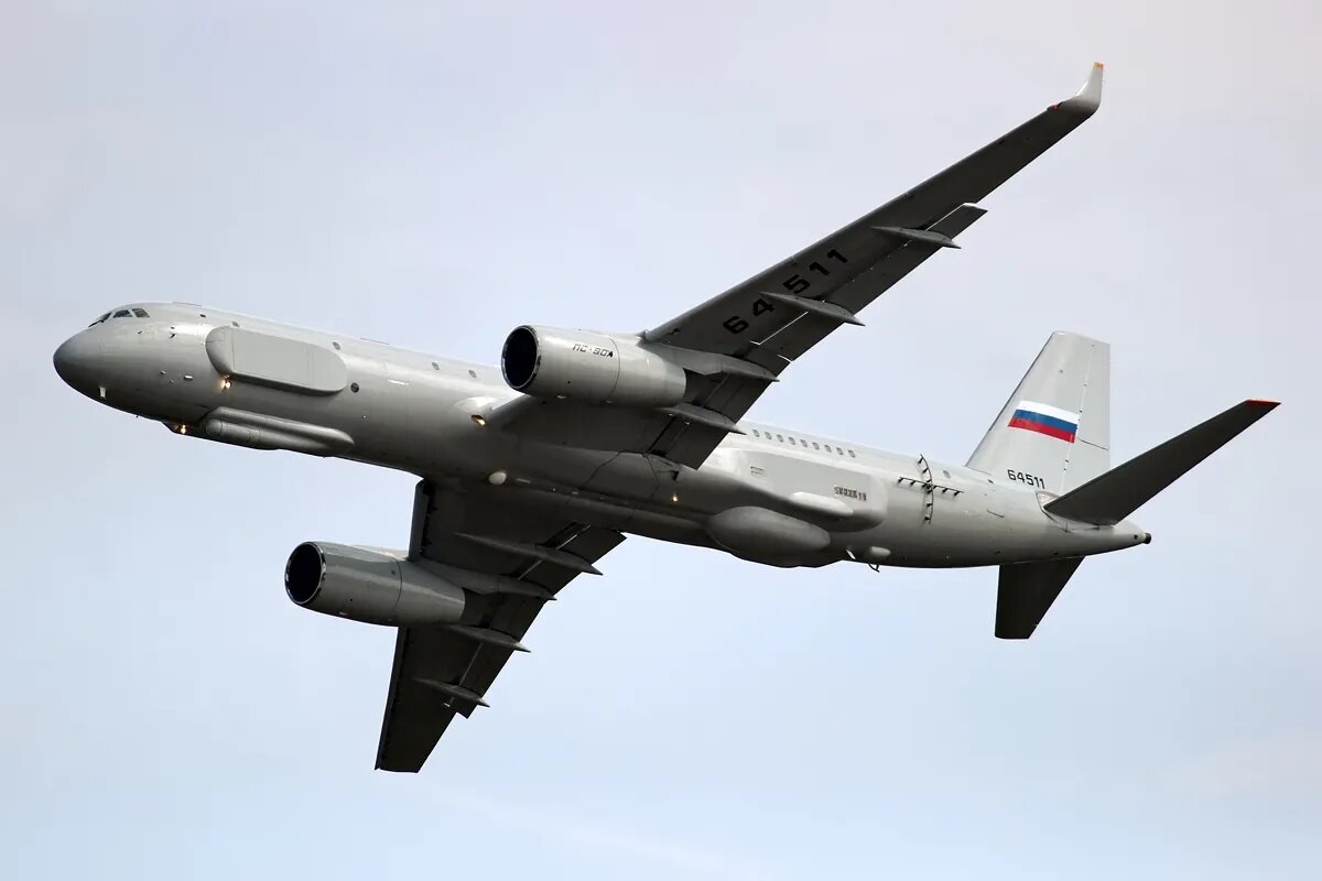 Военный Ту-214Р. Источник фото:Rimma Sadykova. http://russianplanes.net/id143163, CC BY-SA 4.0, https://commons.wikimedia.org/w/index.php?curid=36740723