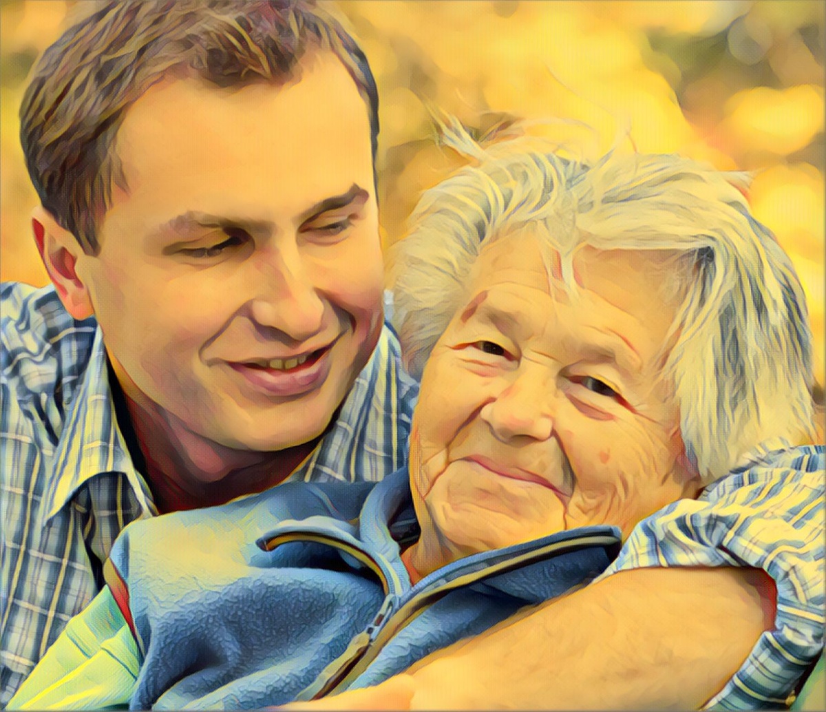 Мария Поликарповна и сын её Митя