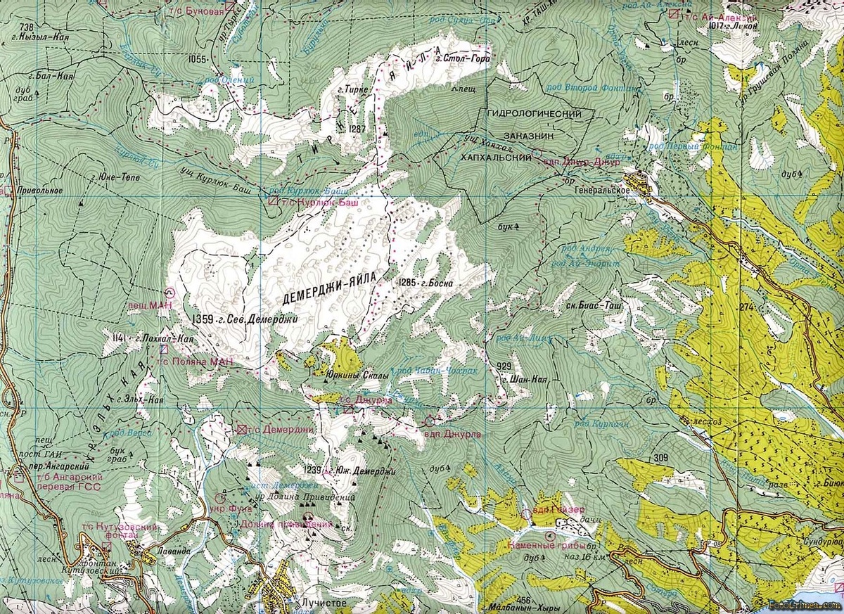 Скан из "Атласв горного Крыма"