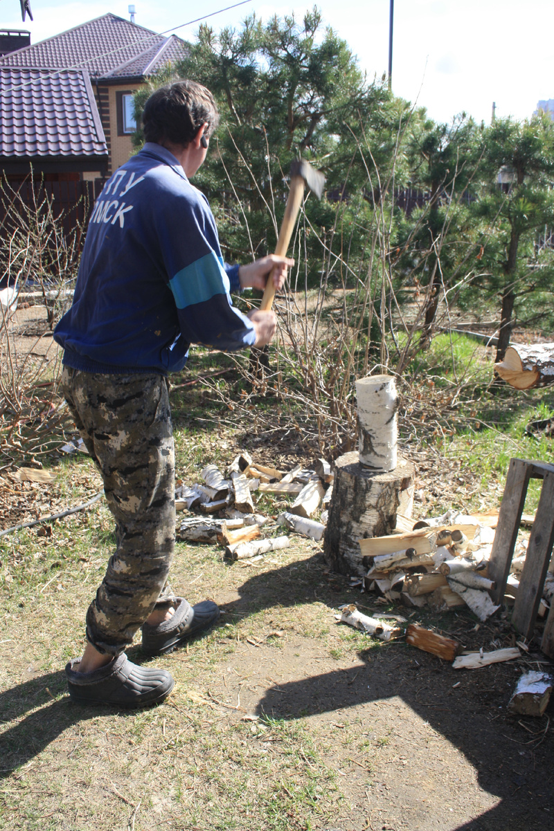 будут новые дровишки для бани