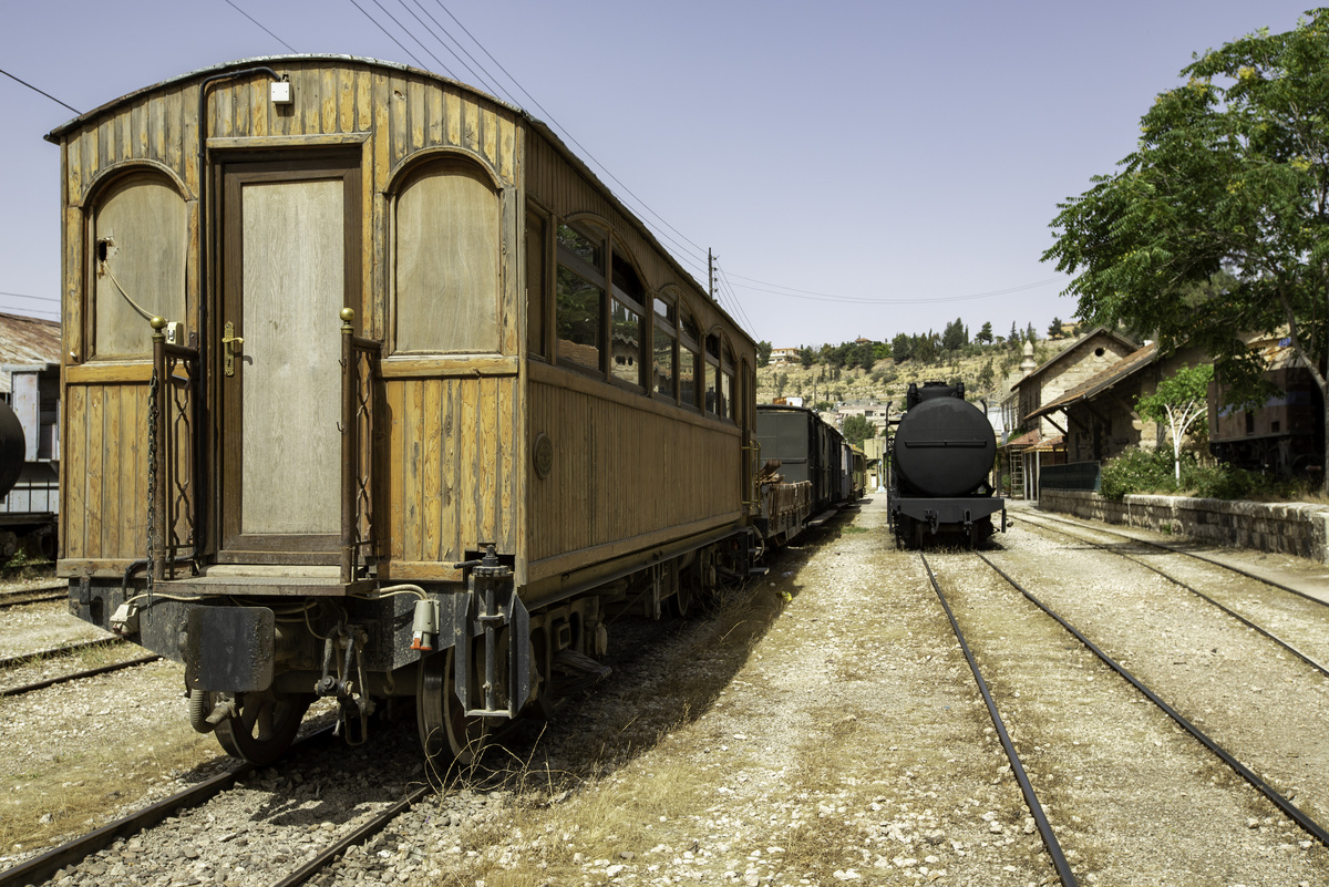 станция в Аммане, с иорданской стороны