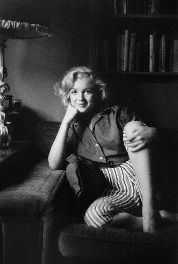 Мэрилин Монро в Owlwood Mansion. Фото Milton Greene, 1953.