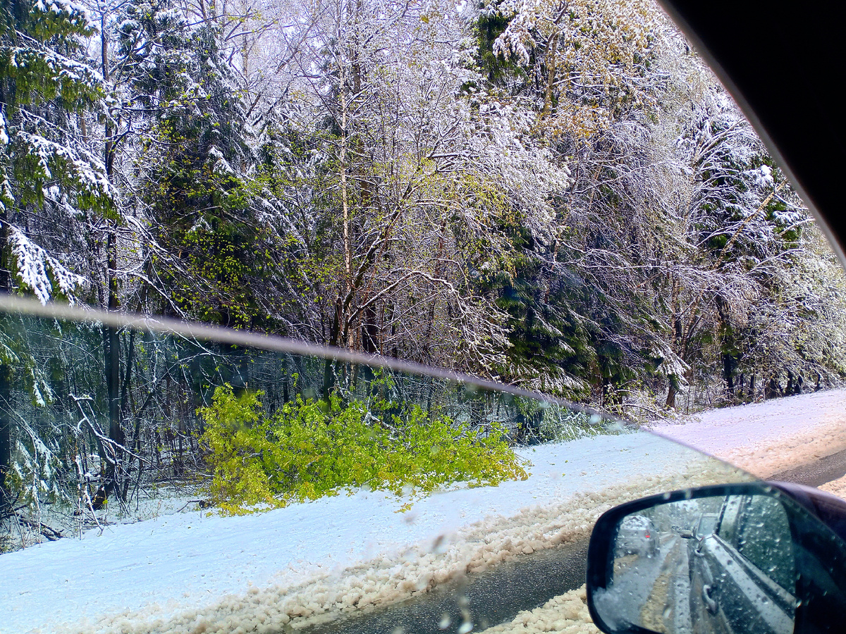 Снег в мае? Очередная реакция вселенной на перемены в моей жизни?