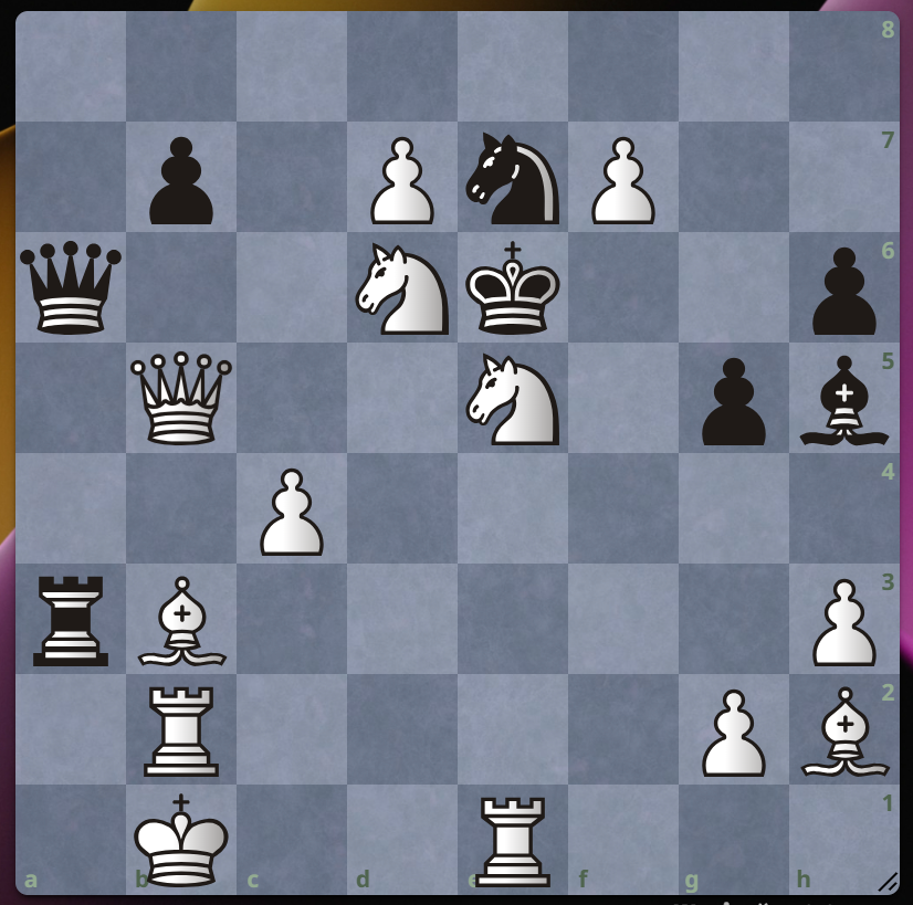 1. М1, ход белых