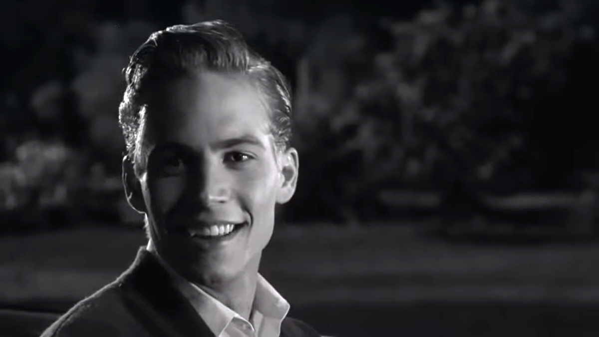 Кадр из кинофильма "Плезантвиль", 1998 г., режиссер и сценарист Гэри Росс, композиторы Дэвид Уоррен Брубек, Джон Леннон, Рэнди Ньюман (скриншот) 