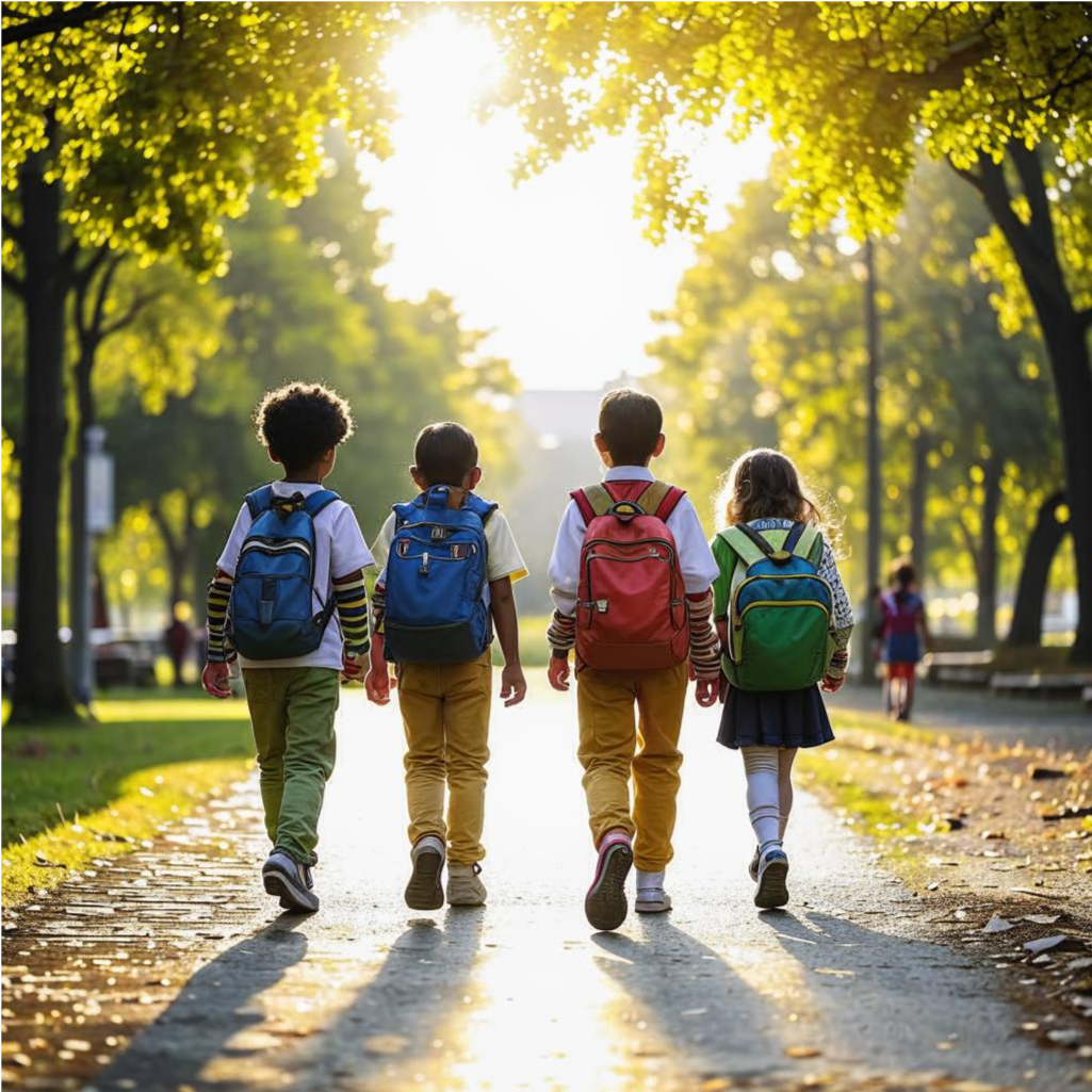 В  первый класс  - изображение  сгенерировано нейросетью Кандинский 3.1.