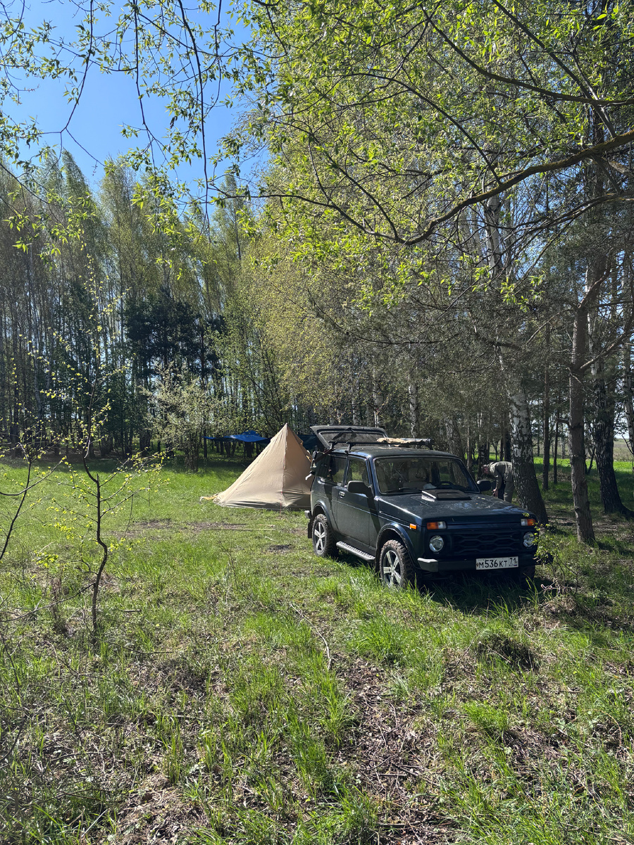 Багажник уже открыт для сборов