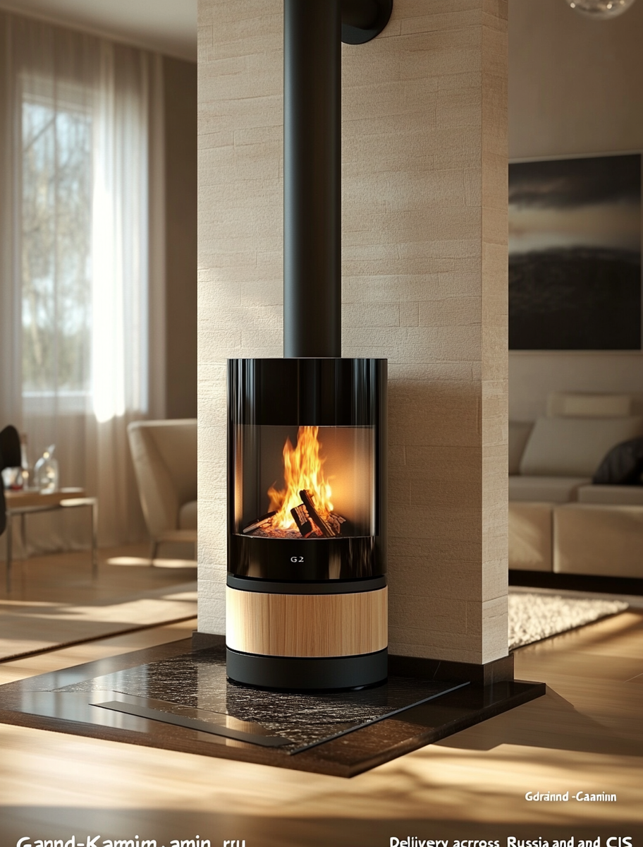   Печь-камин G2 Suprema SD: Создайте уютный дом с экологичным отоплением и стильным дизайном Kamin
