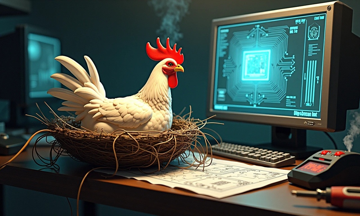 Схема подключения компонентов логгер для Cyber Hen DA&S