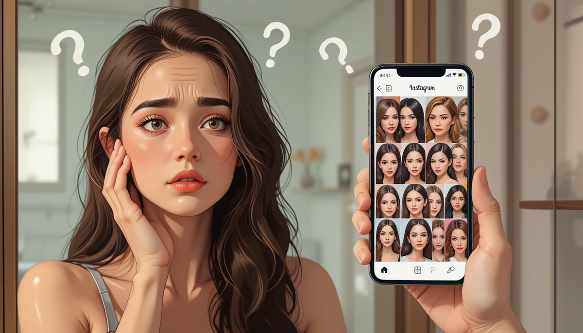 Но потом… ты открываешь его профиль в соцсети, а там – сплошные лайки под фото див с идеальными скулами, пухлыми губами и грудью, явно не знакомой с гравитацией.