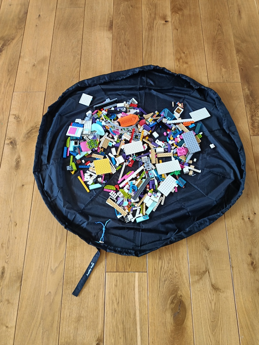 Коврик-мешок для Лего из зонтика