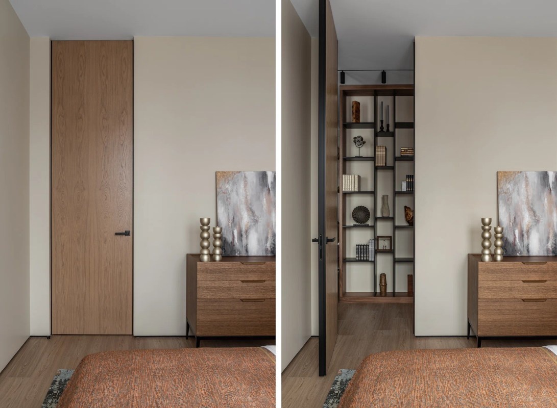    Если нет разделения и одно пространство перетекает в другое, это всегда делает помещение больше admin