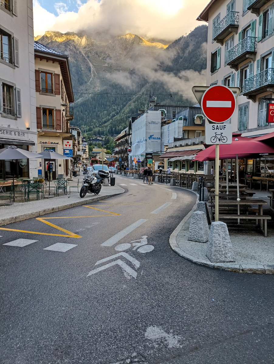 На улицах Шамони