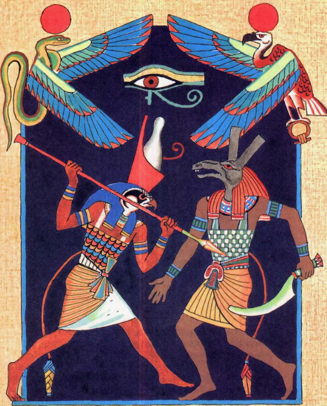 Битва Гора и Сета (интернет)