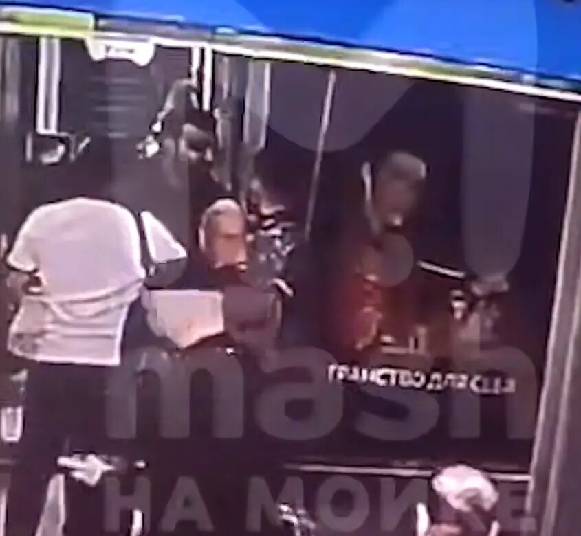    Фото: скриншот видео из telegram-канала «Mash на Мойке»