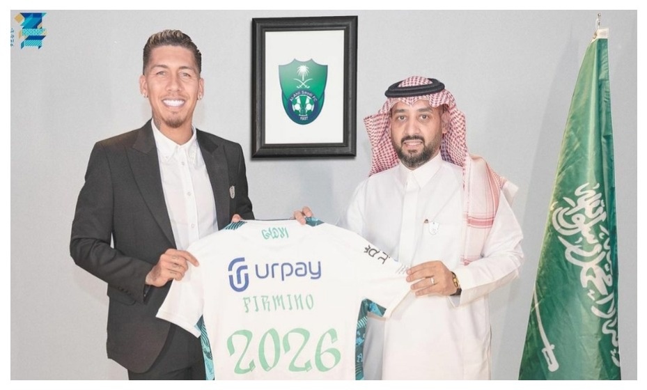    Фирмино стал игроком «Аль-Ахли». Фото: соцсети «Аль-Ахли»