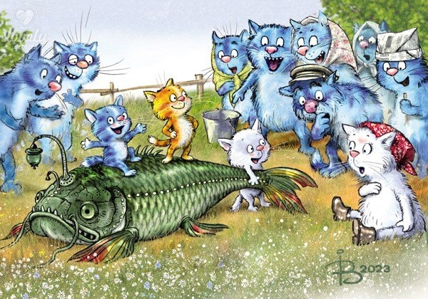 очаровательные коты Рины Зенюк