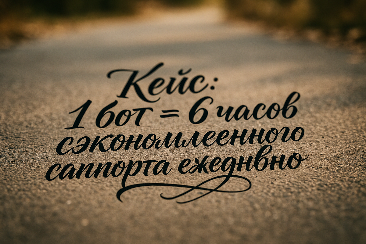    kейс_1_бот_6_часов_сэкономленного_саппорта_ежедневно Бушмакин Вячеслав