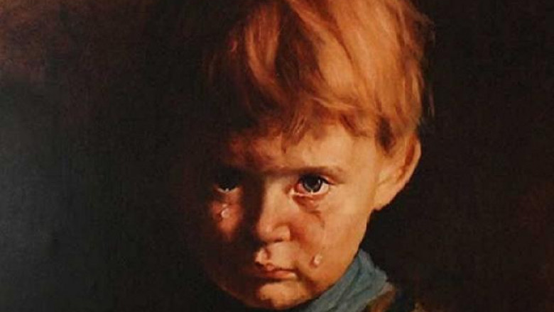 "Плачущий мальчик", Бруно Амадио