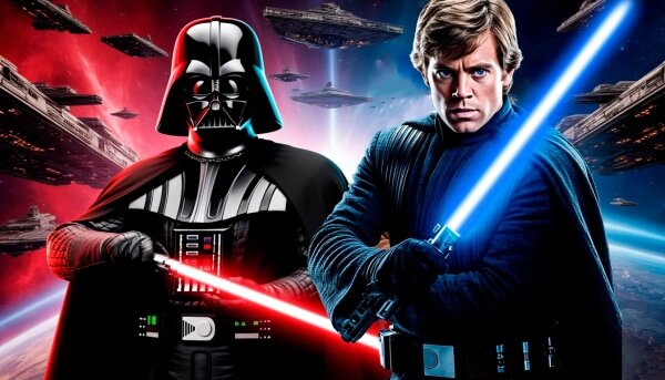 «Звёздные войны» — одна из самых любимых и популярных киносаг в мире. Обложка © Коллаж © Life.ru, фото © «Шедеврум»