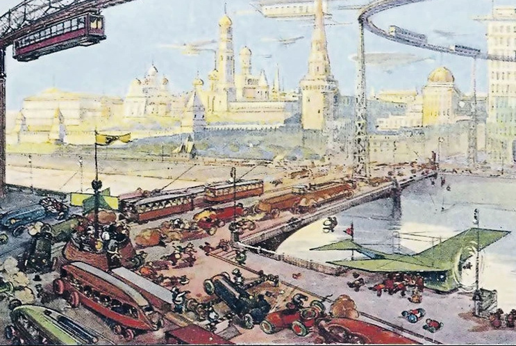 В 1914 году московская кондитерская фабрика «Эйнем» (после революции - «Красный Октябрь») выпустила серию почтовых открыток