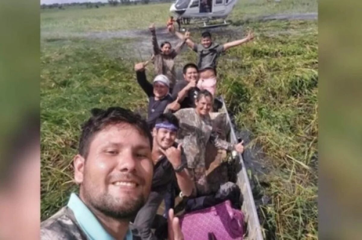    Пять человек провели двое суток на крыше самолёта после крушения в Амазонии