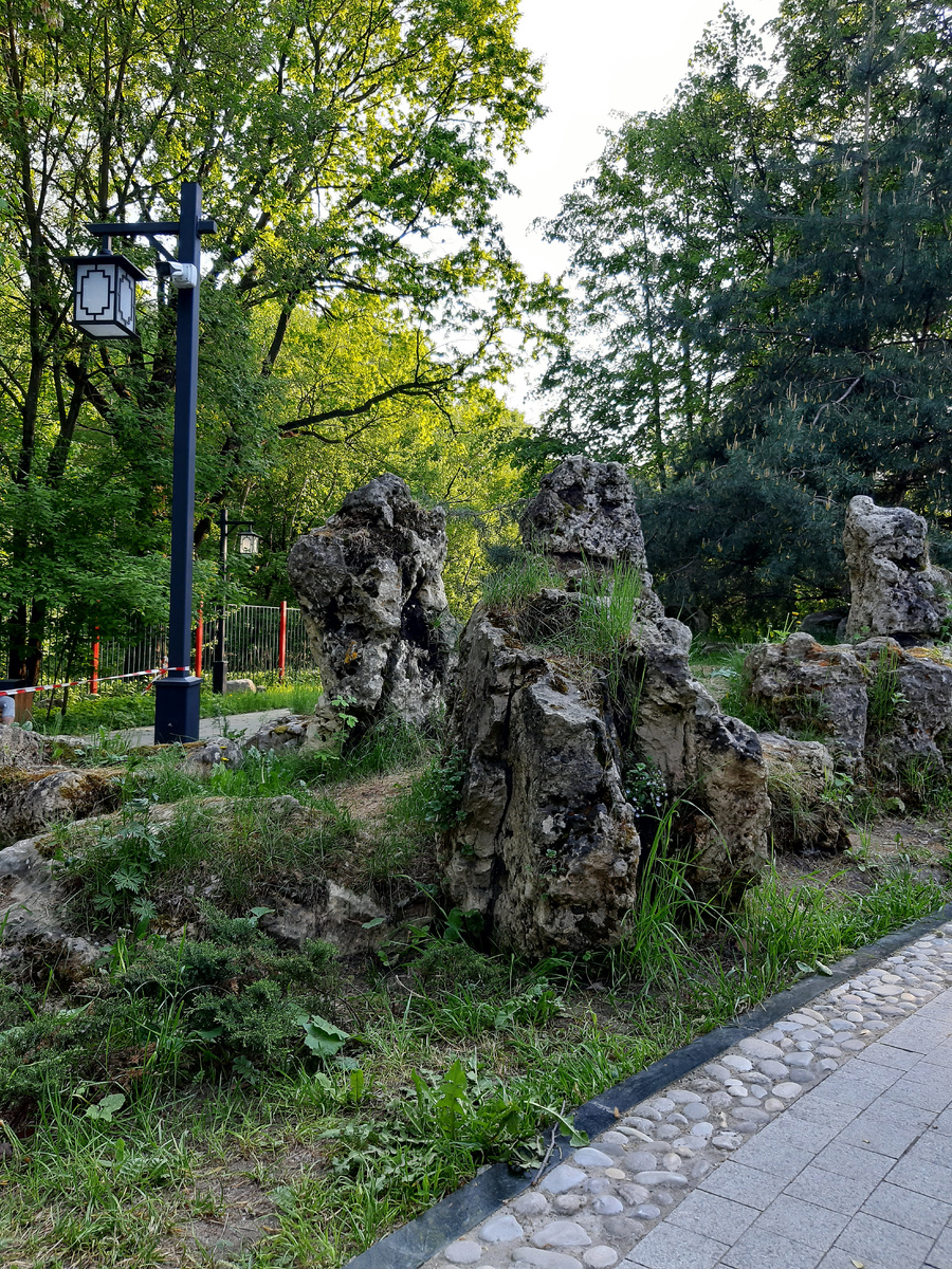 Весна 2025 в парке «Хуамин».  Камни учили меня беЗконечности мироздания....