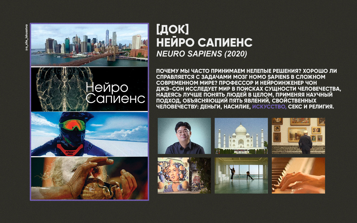 обложка южнокорейского документального сериала «Neuro Sapiens» (реж. Ли Ми-соль, 2020)