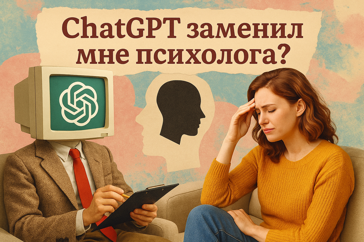 Как ChatGPT заменил мне психолога
