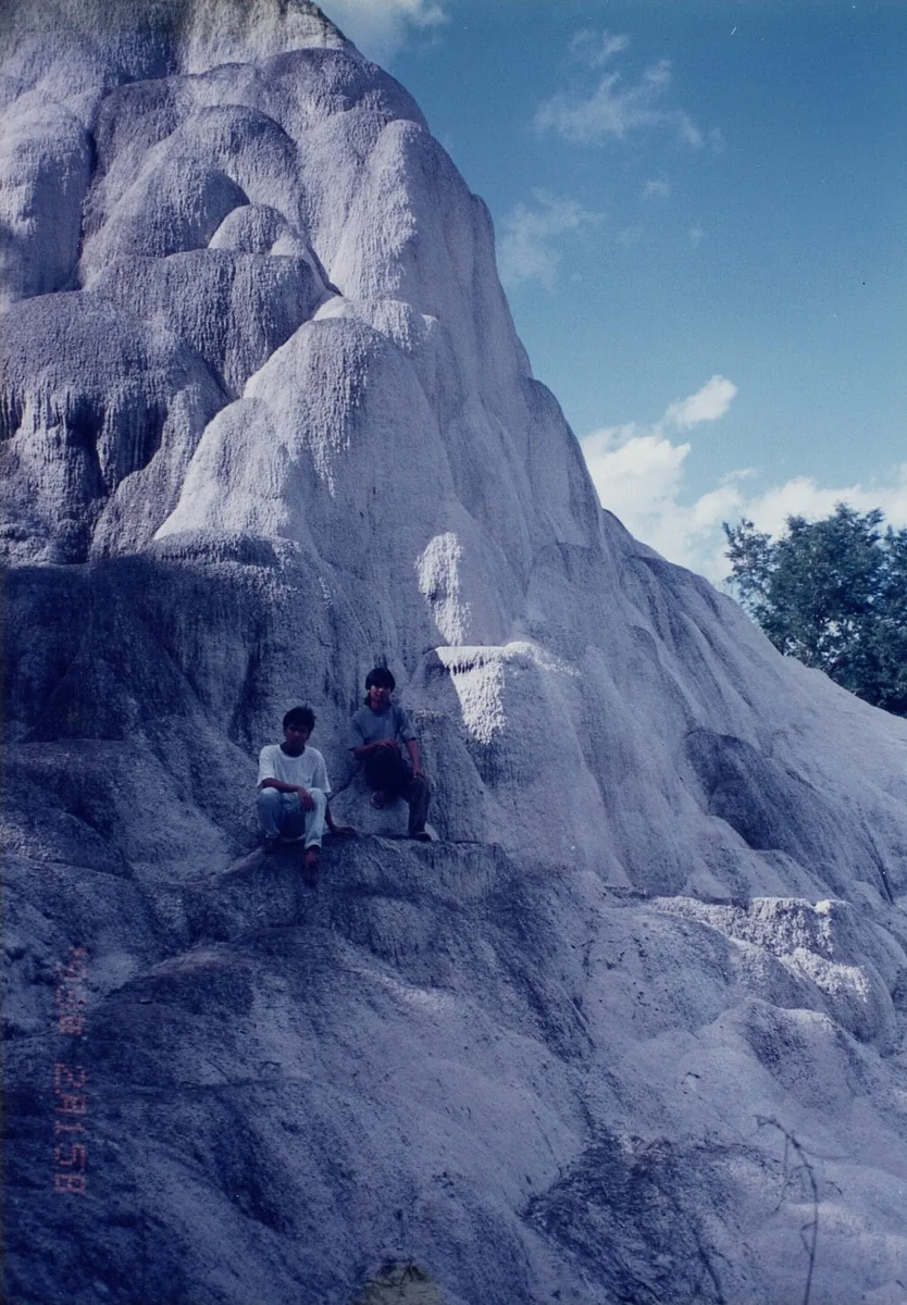 Фотография источника соли Салинас в Бамбанге, Новая Вискайя, 1993 год.