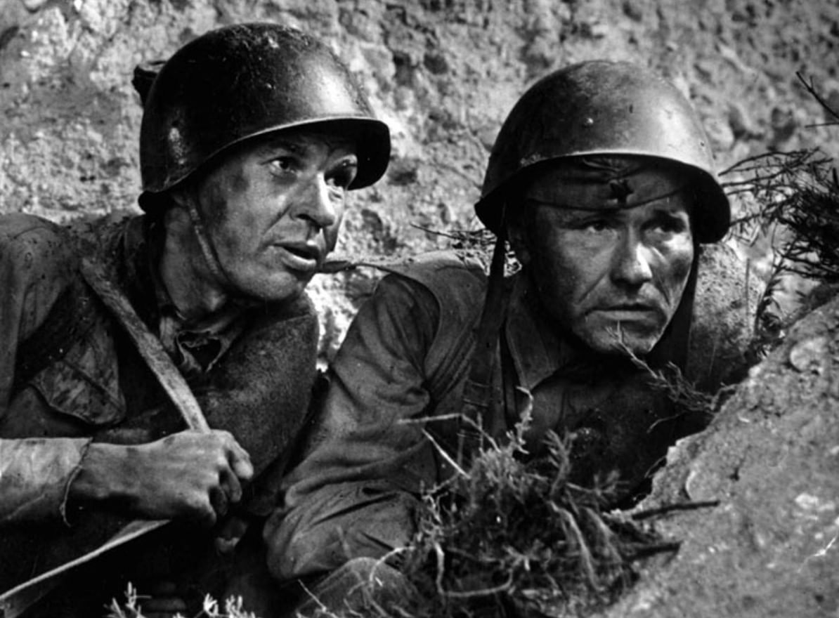 Кадр из фильма "Они сражались за родину" 