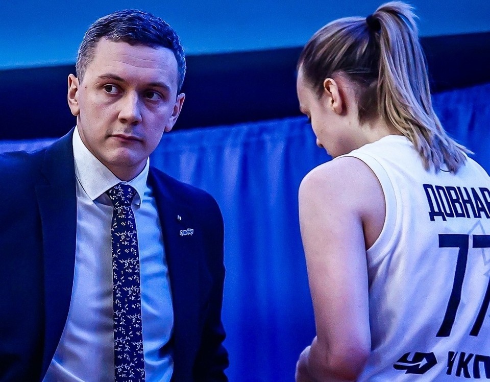    Главный тренер БК «Славянка-ЧКПЗ» Евгений Рыжков подвел итоги чемпионата Высшей лиги. Фото БК «Славянка-ЧКПЗ»