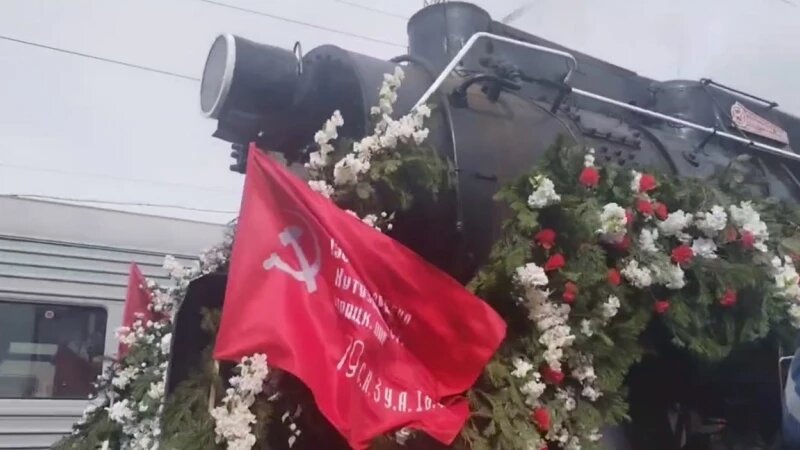     Ретропоезд «Эшелон Победы» прибыл в Барнаул. altapress.ru