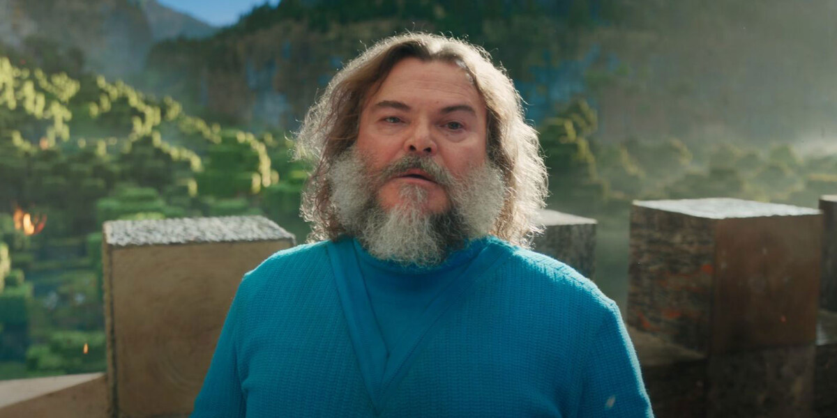 Джек Блэк в роли Стива - главного героя игры, так скажем. Вообще, это редкий момент, когда у персонажа не перекошена рожа в какой-то умопомрочительной гримасе.