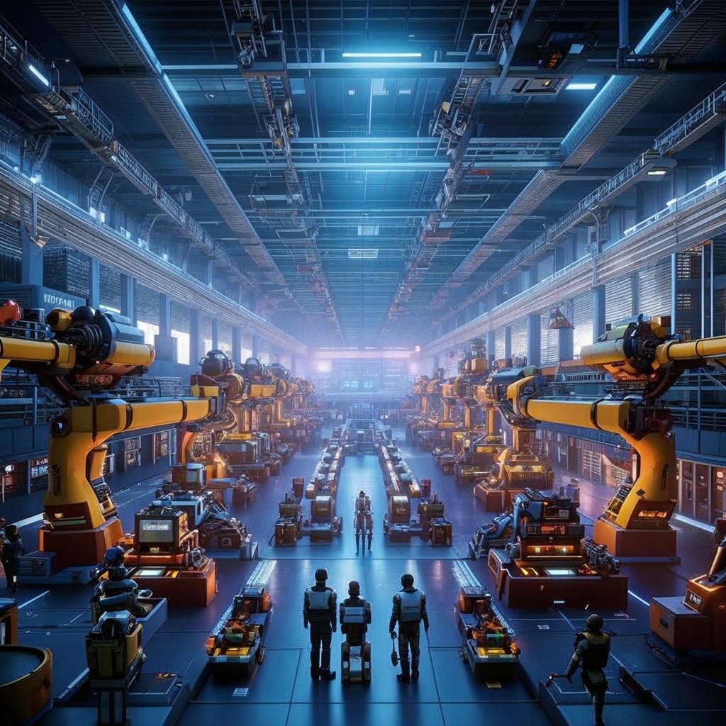 Это будущее уже наступает, и скоро люди столкнутся лицом к лицу с роботами в гонке за рабочие места. 