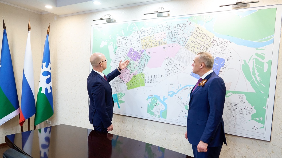    Губернатор Югры и глава Урая обсудили перспективы развития города