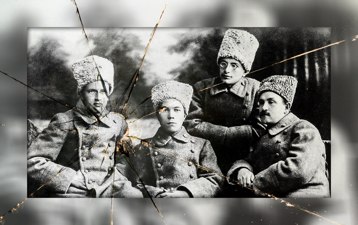 Члены президиума Уральского областного Совета Н. Г. Толмачёв, А. Г. Белобородов, Г. И. Сафаров, Ф. И. Голощёкин, 1918 год. Никто из них не умер своей смертью. Толмачёв погиб ещё на Гражданской войне. Остальные четверо в разное время оказались в различных «оппозициях» и в период с 1937 по 1942 год были расстреляны.