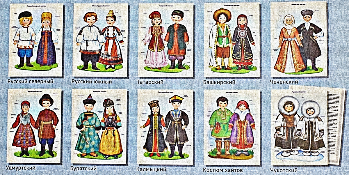 Национальная одежда народов России