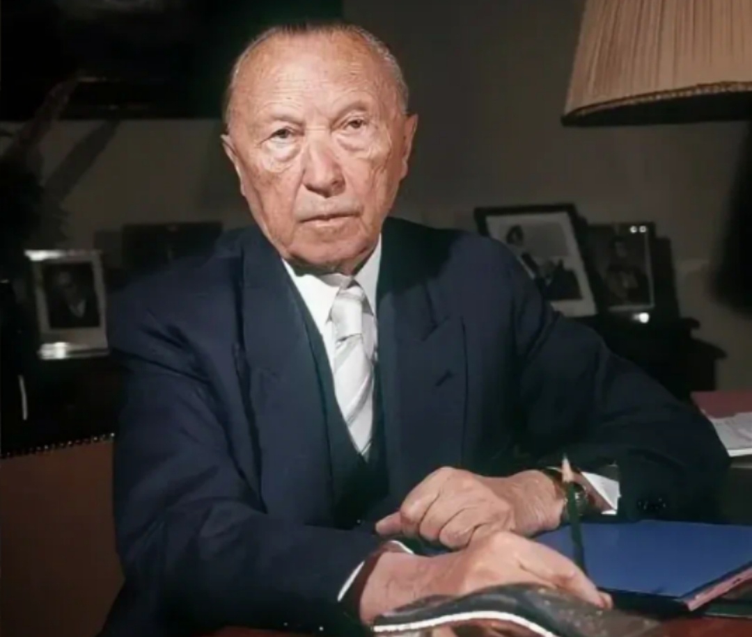 Первый канцлер ФРГ Конрад Аденауэр 1949-1963
