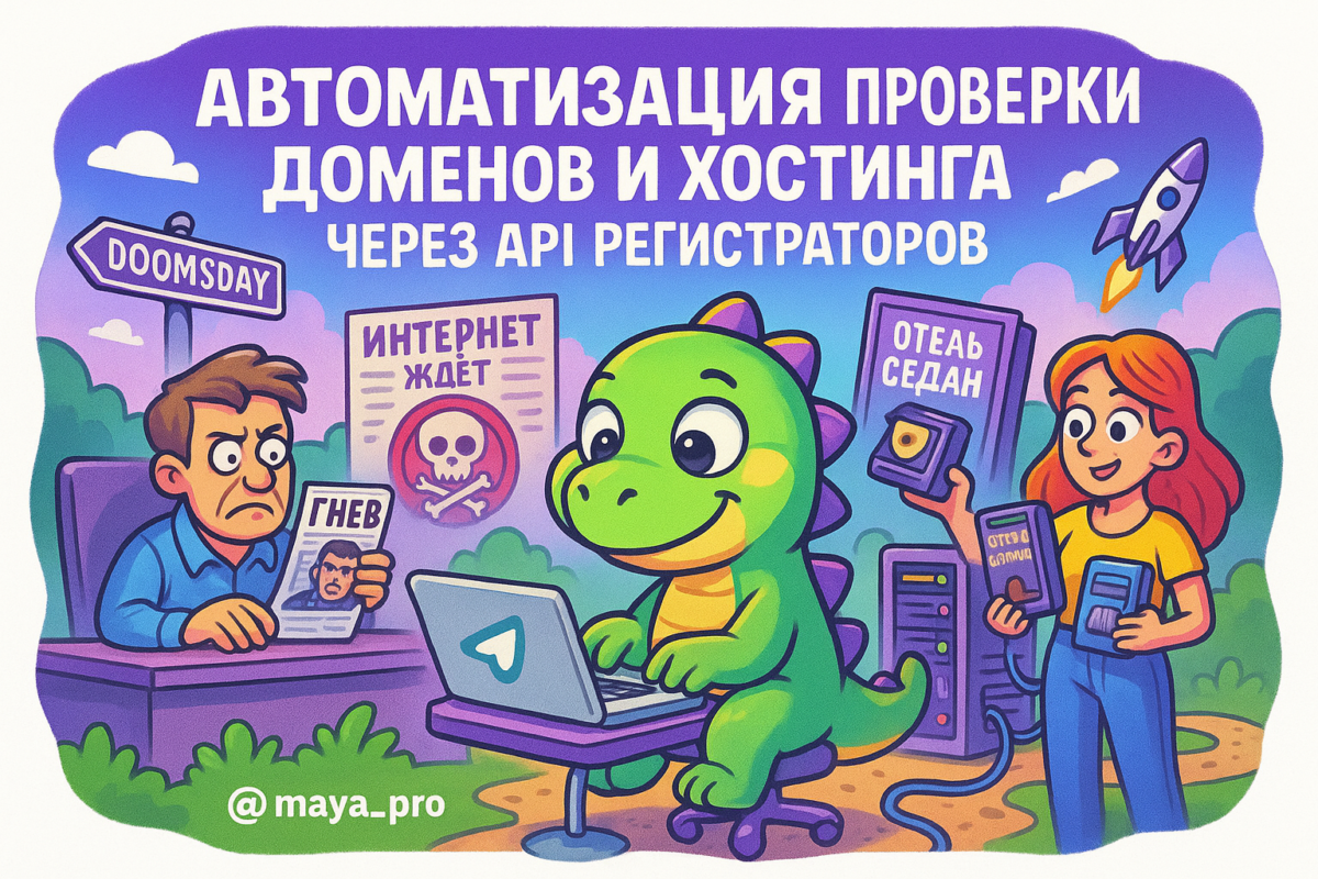    Автоматизация проверки доменов: забудьте о скучной рутине и узнайте, как сэкономить время и избежать ошибок с Make.com! Артур Хорошев