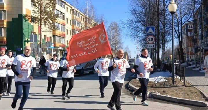    Глава Белоярского района принял участие в марафоне Победы
