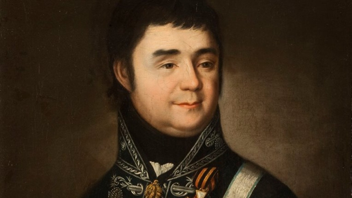 Портрет А. П. Орлова работы неизвестного художника начала XIX в. Государственный Эрмитаж