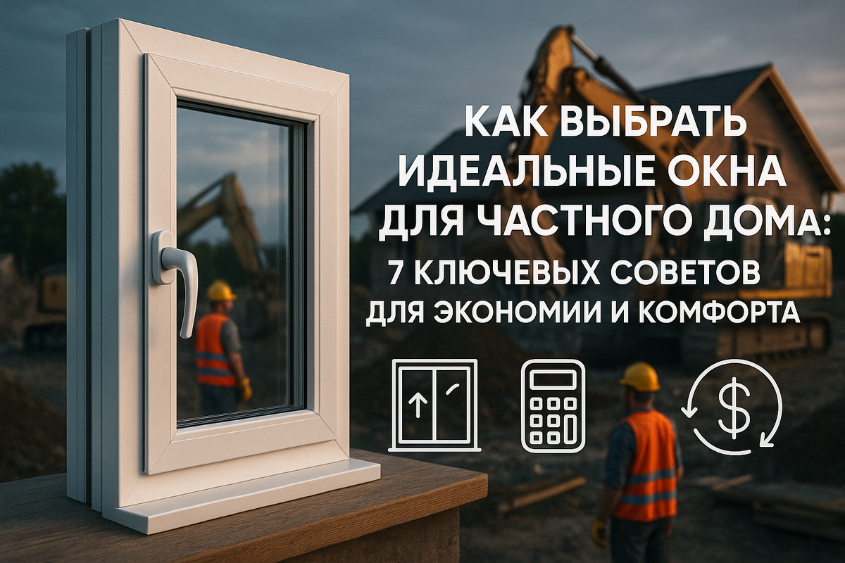    Как выбрать идеальные окна для частного дома: 7 ключевых советов для экономии и комфорта