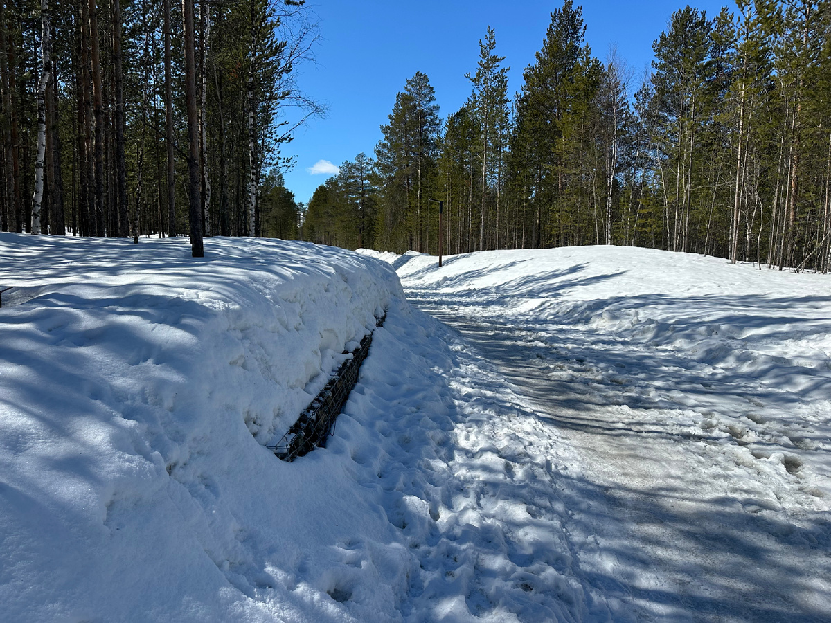 Снег на Ямале в мае.
